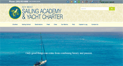 Desktop Screenshot of keywestsailingacademy.com